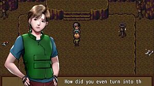 Intensely defeating and pounding final boss's wet pussy in zombies retreat hentai game part 14