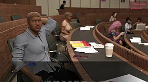 Intense blowjob in bathroom leading to creampie and cum on Amber