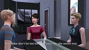 I cheated and banged my girlfriend's hot stepmom in Sims 4