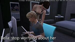 I cheated and banged my girlfriend's hot stepmom in Sims 4
