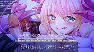 Смотри, как суккуб Марин соблазняет в сценах 1-5!