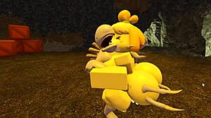 Whorblox Brothel Pitfall 2: Wild Fucking Action with Pregnant Furry Hentai Babes!