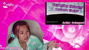Reacting To Inflated Sexy Anime Babes Getting Bigger In Hentai While Goonin With Solo Masturbation By Exotiqfox.
