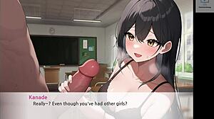Oh wow, my girlfriend rides cowgirl with big tits in netorase dreams part 2!
