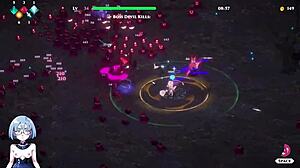 Bride with Big Tits in Wedding Outfit Gets Fucked in Anime Game