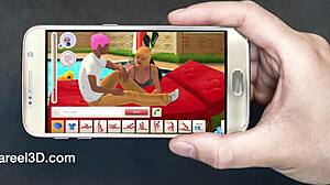 hot 3d sex game features teen anal and bondage play