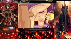 Darklord Controls Blonde Sub in 3D Hardcore