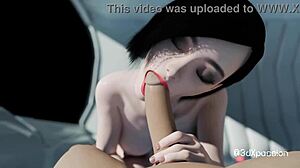 my favorite japanese babe banging hard in space
