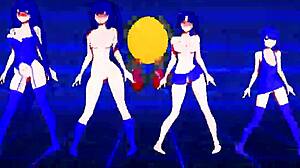 Ghost dance with Pacman in cool animation