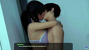 Stepsister creeps into my room for a sneaky blowjob in 3D hentai.