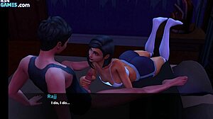 First Time Step Sister Action in Indian Family Episode 3