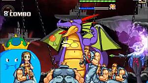 Hentai Mugen Mina Majikina în Scenă Sălbatică de Gangbang