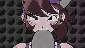 hey, average jaiden fan fantasy with group blowjob action is unreal