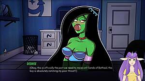 Danny Phantom Amity Park Redux Part 13 shows blonde nurse deepthroating patient in hospital