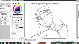 Artist sketches ecchi upskirt view of black clover girl in panties under skirt.