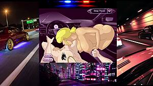 Blowjob Race: Blonde with Big Tits Sucks Deep in Car. Who Wins This Creampie Challenge?