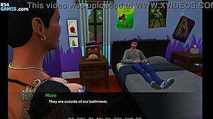 First Time Step Sister Action in Indian Family Episode 3