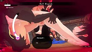 oh man, this labyrinth of estras gameplay gets wild with 3d domination and femdom blowjobs