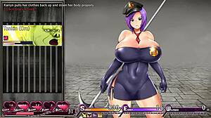Karryns Prison Hentai Game Ep 8 Shows The Monster Orc Falling Deeply For The Huge Tits Warden Girl. Romantic Femdom Moments Unfold With Her Skirt And Asian Charm.
