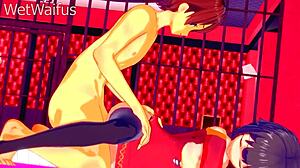 Megumin's Wild 3D Hentai Sex Breaks Her Pussy Wide Open!