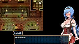 Wandering city at night, meeting creepy guys in Nightmare Knight.