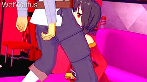 Megumin's Wild 3D Hentai Sex Breaks Her Pussy Wide Open!