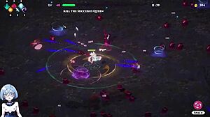 Bride with Big Tits in Wedding Outfit Gets Fucked in Anime Game