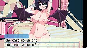 Enkou Succubus Teases with Big Tits and Wild Cowgirl Riding.