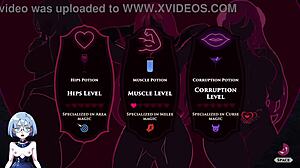 Bride with Big Tits in Wedding Outfit Gets Fucked in Anime Game