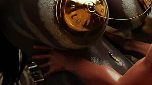 Hot Sex with Fiery Brunette in 3D Animation, Wow!