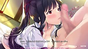 hajilove mini fandisk vol 02 brings kouta and hatsuho yofune together in an emotional scene of making lovers, ending with heartfelt connections.