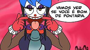 Wow! Clown Sex and Wild Fun with Gothic Vibes in Animation!