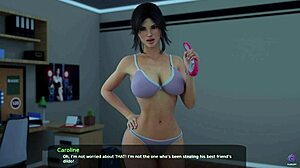 Stepsister creeps into my room for a sneaky blowjob in 3D hentai.