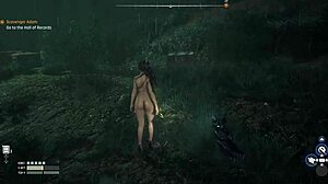 In this Stellar Blade nude mod playthrough part 5, the curvy character explores new outfits and sexy game scenes.