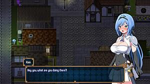 Andando Pela Cidade A Noite E Interagindo Com Homens Tarados - Nightmare Knight Parte 8 Good Route With Big Tits Masturbation And Anal