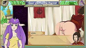 Avatar Airbender Trainer: Licking Pussy in Part 47