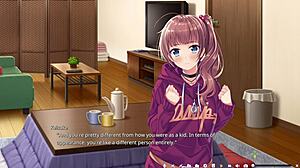 天哪，立花里穂的小18+妹妹场景4用英语冲击强烈 - 多么狂野的动漫Hentai时刻！