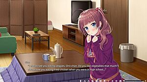 OH MY, Riho Tachibanaki's little sister scene 4 hits hard in English - what a wild anime hentai moment!