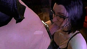 Hardcore BDSM pounding in 3D hentai animation