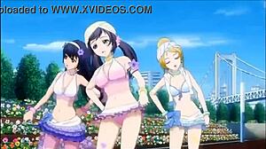 Sexy Anime Pole Dance Turns Into Steamy Tease Session