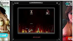 Gameplay Castellum Res Venerae Hell with BDSM and Monster Cock Fisting