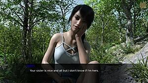 Pripravljen na kurvasto debelo anime akcijo v Pine Falls 7 3D igri?