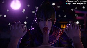 just a quick blender sfm pmv with hot overwatch action in my mouth.