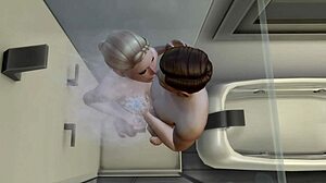 Sims karakterek részletes 3D rajzfilm szexfun