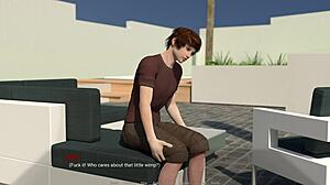 Step-Aunt Massage Turns Wild in Gameplay