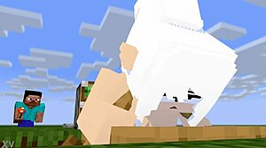 I’m Shocked by Little Sheep in This Wild Minecraft NSFW Animation