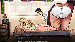 A slutty masseur says, 