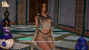 In Eternum 301, a busty 3D anime girl explores her desires.