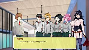 Hero Sex Academia pt 26 offers more steamy teen choices