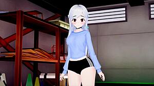 anime girl fucked hard with cum cover